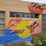 Mujeres de la junta de vecinos El Salitre se capacitaron sobre riesgos climáticos a través de técnicas de mosaico